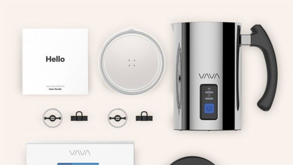 VAVA Electric Milk Frother and Steamer