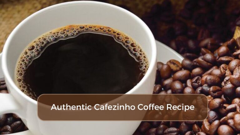 Authentic Cafezinho Recipe