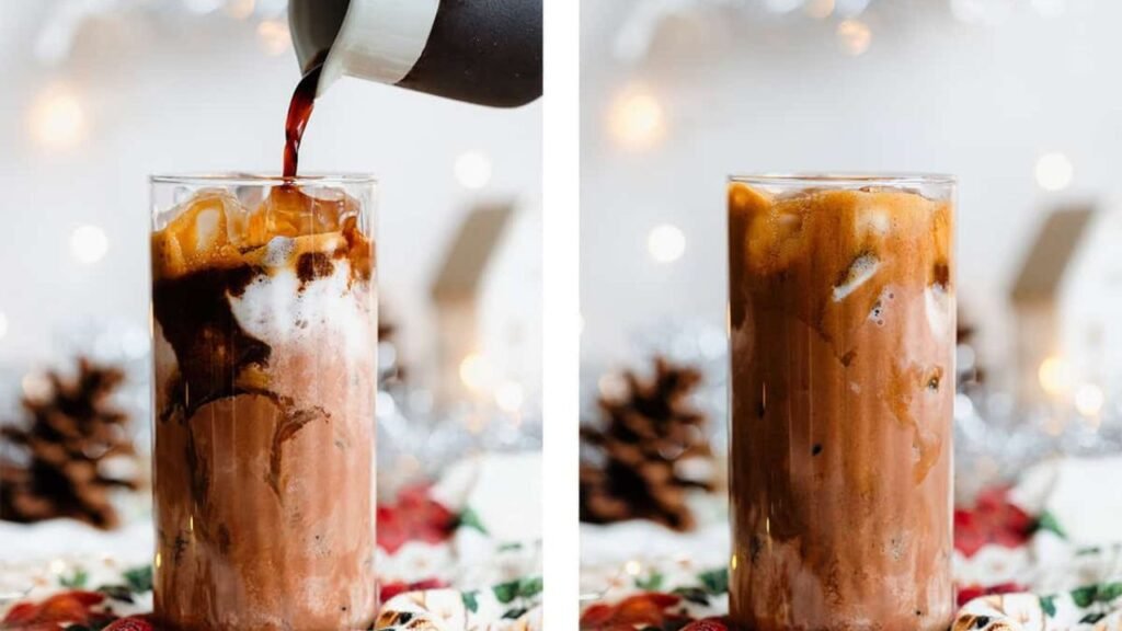 how to make an iced mocha