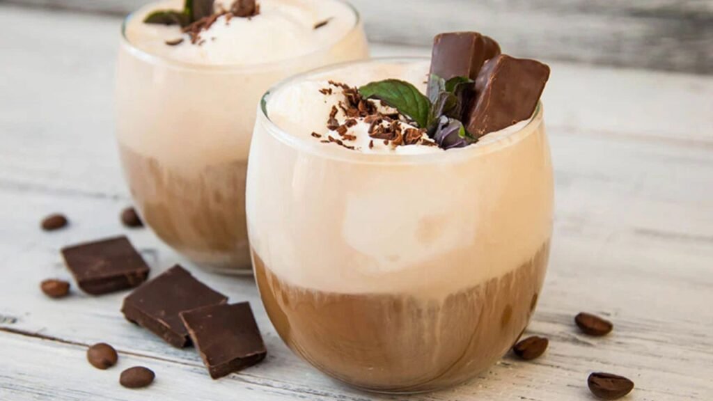 iced mocha latte