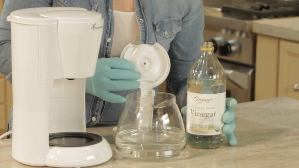 Clean Coffee Maker with Vinegar