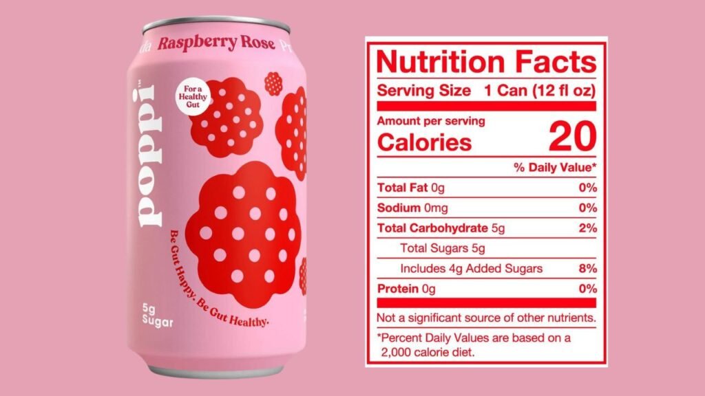Poppi Nutritional Information