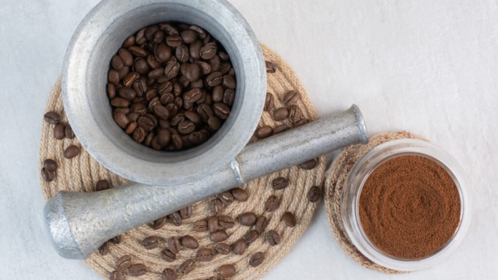 can you grind coffee beans with a pestle and mortar